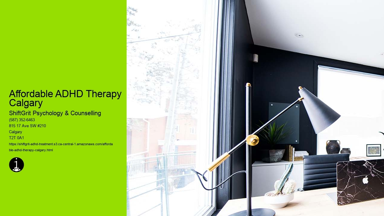 Affordable ADHD Therapy Calgary